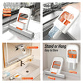 02 PCs Foldable Desktop Mini Sponge Mop